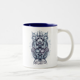 Caneca De Café Em Dois Tons Rei Orm de Aquaman   do gráfico de Atlantis