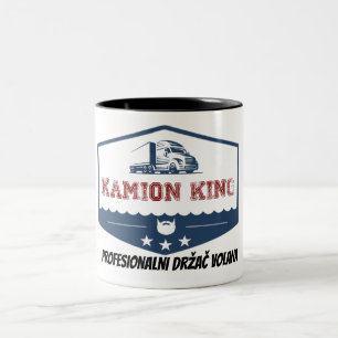Caneca De Café Em Dois Tons Rei Šolja de Kamion