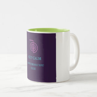 CANECA DE CAFÉ EM DOIS TONS REIKI MUGS
