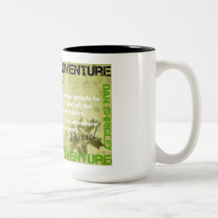 CANECA DE CAFÉ EM DOIS TONS REIVINDICAR O SEU AVENTURO