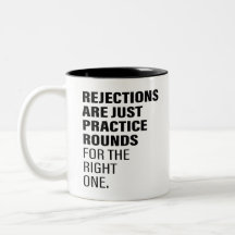 Rejeição Encorajar Texto do Word sendo Rejeitado