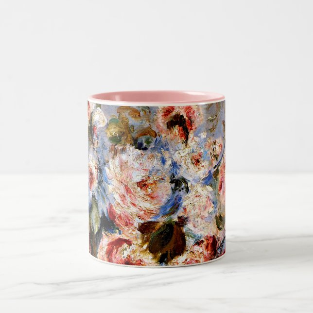 Caneca De Café Em Dois Tons Renoir - Rosas de Wargemont (Centro)