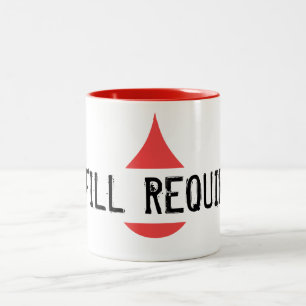 Caneca De Café Em Dois Tons REPREENCHIMENTO Motivacional REQUERIDO Largura Grá