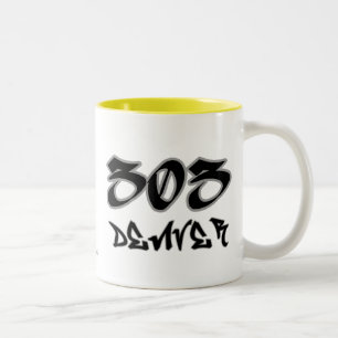 Caneca De Café Em Dois Tons Representante Denver (303)