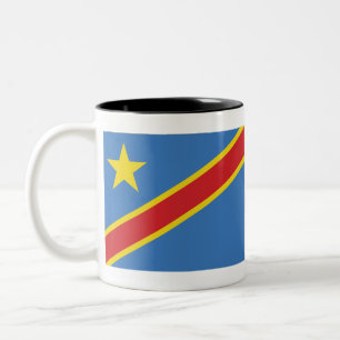 Caneca De Café Em Dois Tons República Democrática do Congo
