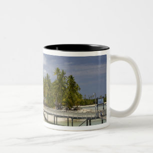 Caneca De Café Em Dois Tons Resort Plantation Island, Malolo Lailai Island