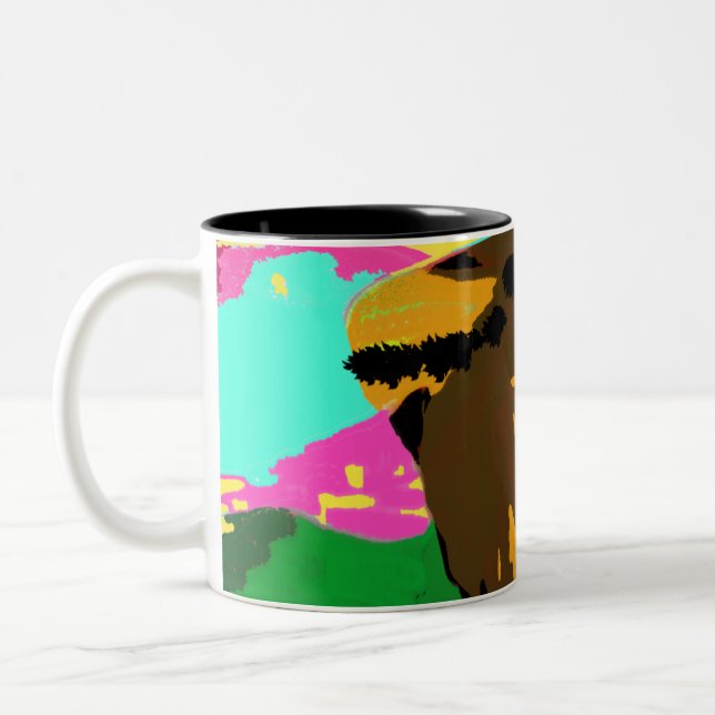 Caneca De Café Em Dois Tons Resposta de Jesus (Esquerda)