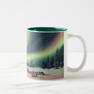 Caneca De Café Em Dois Tons RESTO para o MUSHERS por SHARON SHARPE