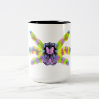 Caneca De Café Em Dois Tons Resumo G133