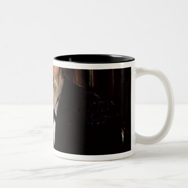 Caneca De Café Em Dois Tons Retrato de auto, 1905 (Direita)