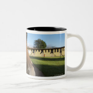 Caneca De Café Em Dois Tons Retrato do cavalo, Suazilândia, África do Sul