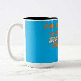 Caneca De Café Em Dois Tons Retro