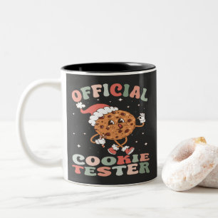 Caneca De Café Em Dois Tons Retro Oficial de Testor de Cookies