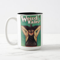 Revista Weird Tales Mulher Vestida Como um Morcego