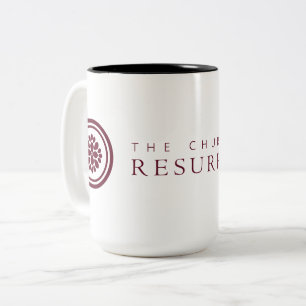 Caneca De Café Em Dois Tons Rez Mug