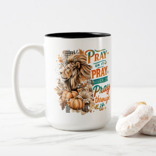 Caneca De Café Em Dois Tons Rezem...