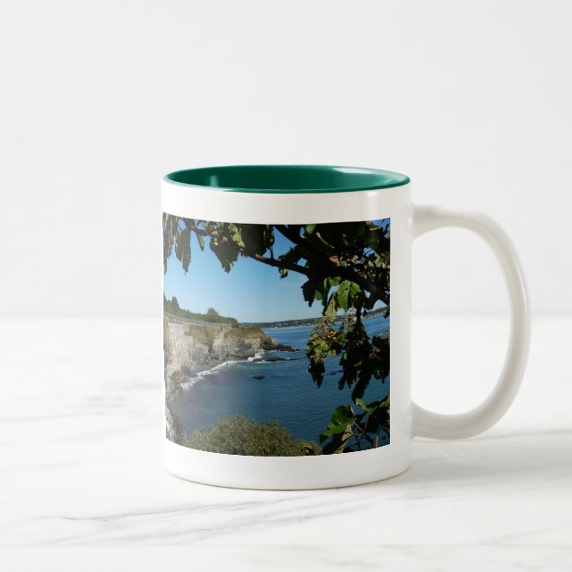 Caneca De Café Em Dois Tons Rhode - ilha, Newport - (Direita)