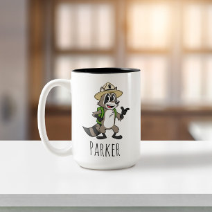 Caneca De Café Em Dois Tons Rick Ranger Ponteiro de Rick de perigo