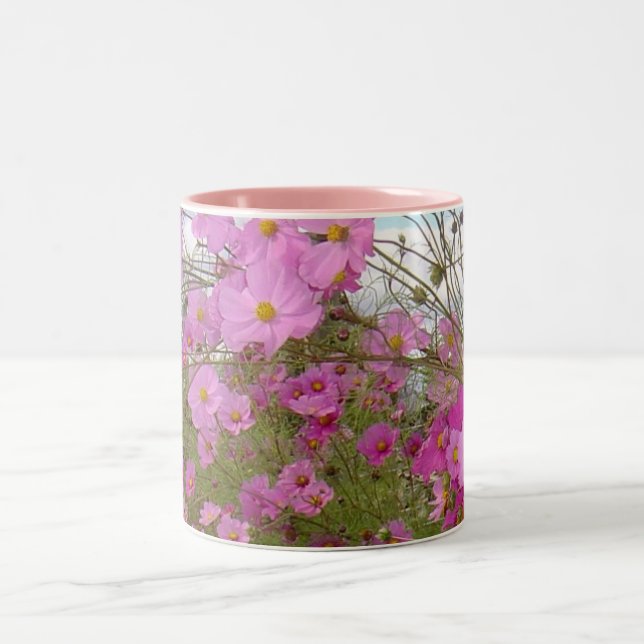 Caneca De Café Em Dois Tons Rico cor-de-rosa 1 (Centro)