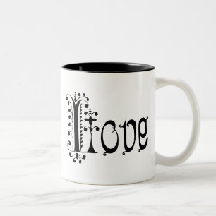 Caneca De Café Em Dois Tons Rico Loopy Love