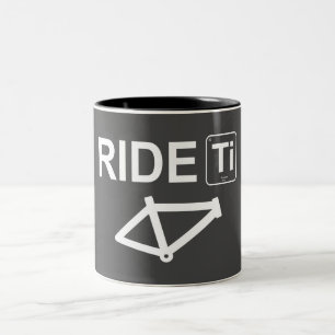 Caneca De Café Em Dois Tons Ride Titânio