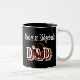 Caneca De Café Em Dois Tons Ridgeback Pai Mug