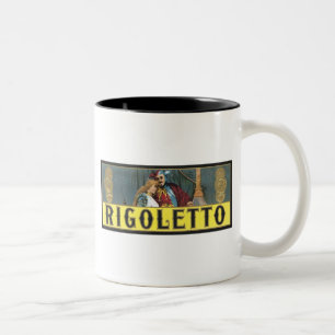 Caneca De Café Em Dois Tons Rigoletto Charuto