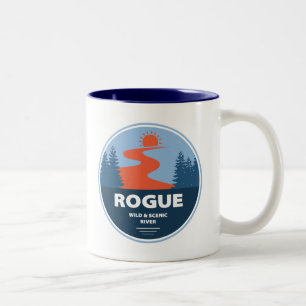 Caneca De Café Em Dois Tons Rio Rogue Wild E Cênico