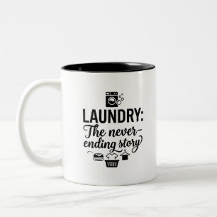 Caneca De Café Em Dois Tons Rir a Cada Golada