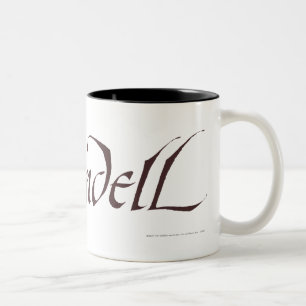 Caneca De Café Em Dois Tons Rivendell Name Solid