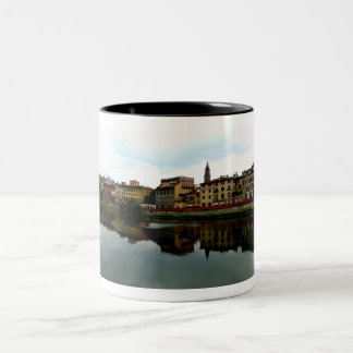 Caneca De Café Em Dois Tons River Arno