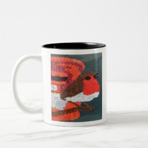 Caneca De Café Em Dois Tons Robin