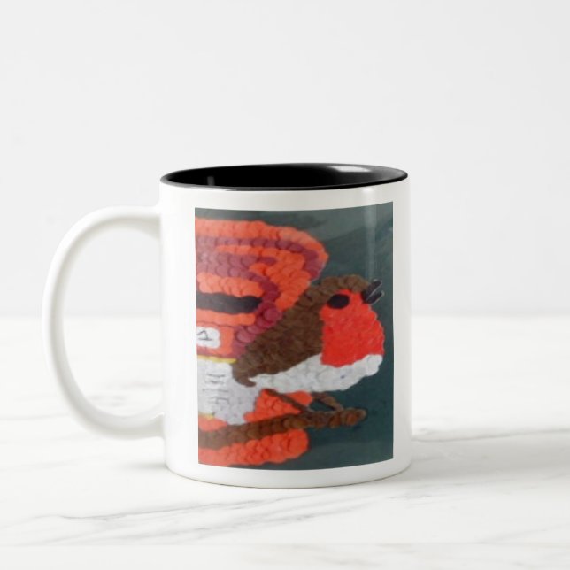 Caneca De Café Em Dois Tons Robin (Esquerda)