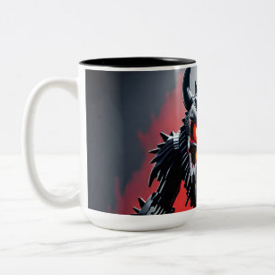 Caneca De Café Em Dois Tons Robo-Monster Mug