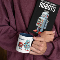 Robôs Retro-Personalizados Sci-Fi