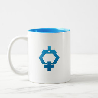 Caneca De Café Em Dois Tons Robot-B