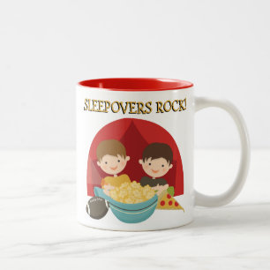 Caneca De Café Em Dois Tons Rock Sleepovers
