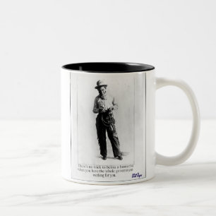 Caneca De Café Em Dois Tons "Rogers - Humorist "