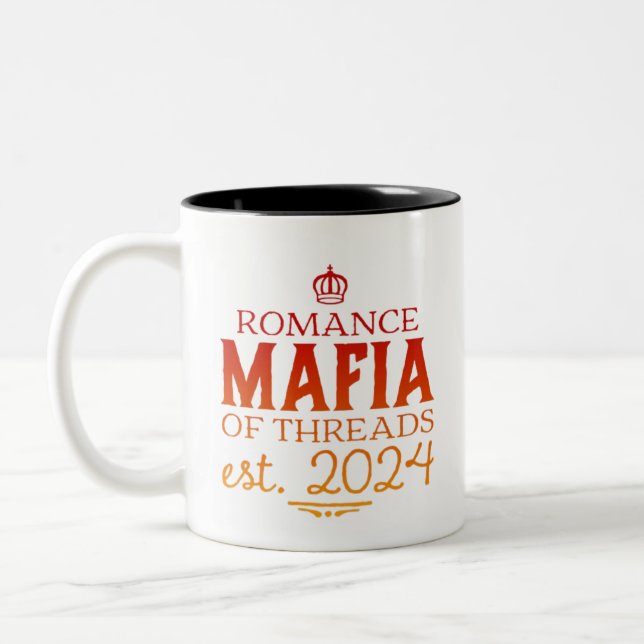 Caneca De Café Em Dois Tons Romance Mafia Mug (Esquerda)