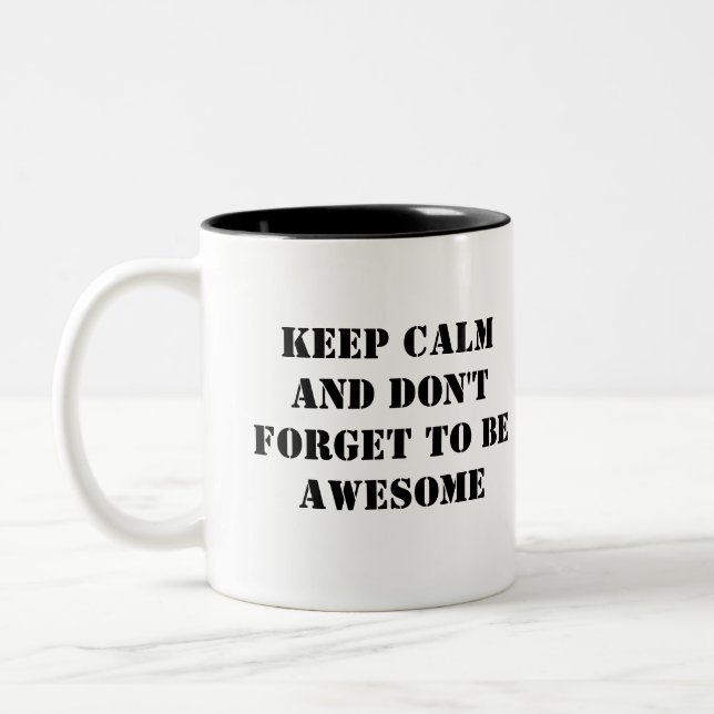 Caneca De Café Em Dois Tons Romantic chic luxe red lips (Esquerda)