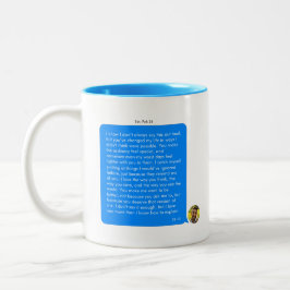 Caneca De Café Em Dois Tons Romantic Instant Messenger Custom Message