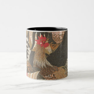 Caneca De Café Em Dois Tons Rooster De Arte Japonês Ano 2017 Mug 2