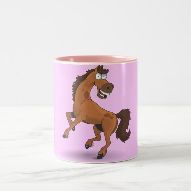 Caneca De Café Em Dois Tons Rory the Horse (Centro)