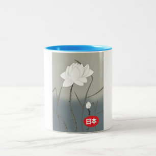 Caneca De Café Em Dois Tons Rosa Branca Japonesa
