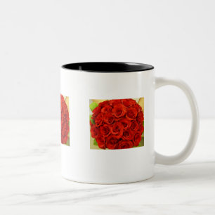 Caneca De Café Em Dois Tons Rosa Café Mug