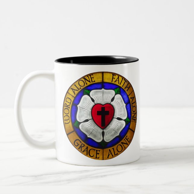 Caneca De Café Em Dois Tons Rosa de Luther - Solas (Esquerda)