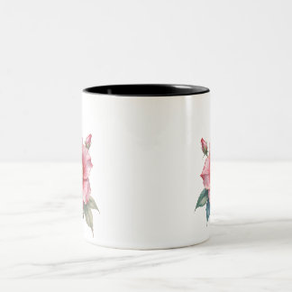 Caneca De Café Em Dois Tons Rosa de Sharon Mug