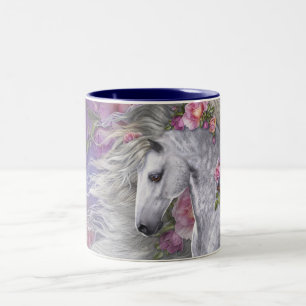 Caneca De Café Em Dois Tons Rosa de Verão
