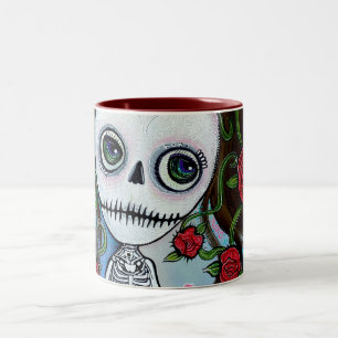 Caneca De Café Em Dois Tons Rosa do mar