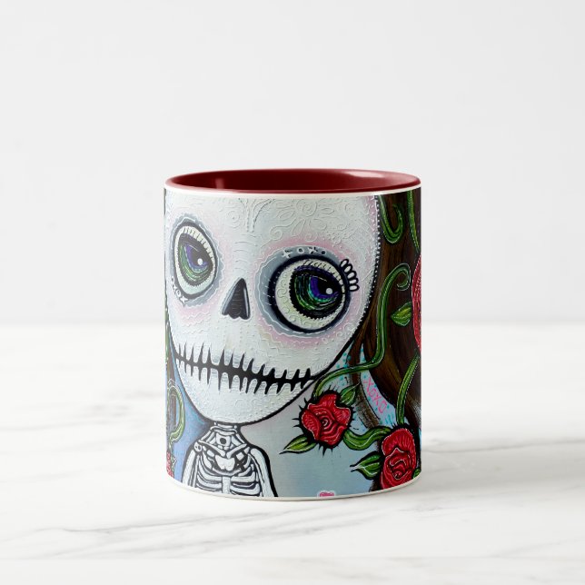Caneca De Café Em Dois Tons Rosa do mar (Centro)